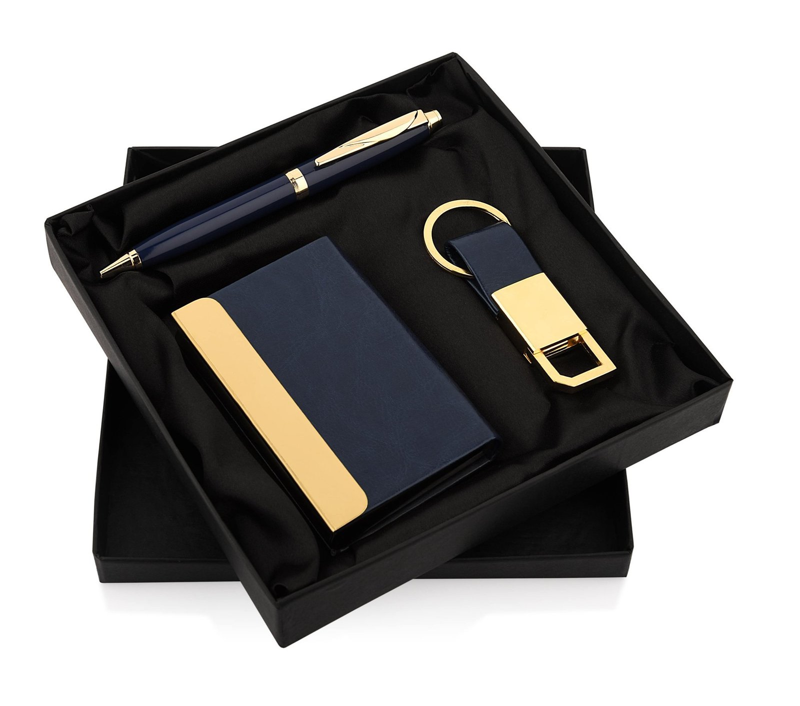 A beautifully packaged corporate gift set in a box